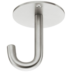 Deckenhaken, aus Edelstahl, mit 1 Haken, feststehend