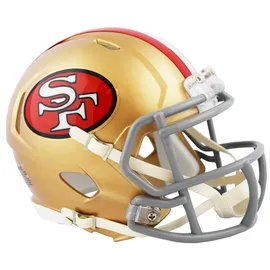 Riddell Mini Football Helm - NFL San Francisco 49ers 1964-95