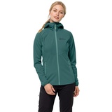 Jack Wolfskin Go Hike W Softshelljacke, petrol, S EU