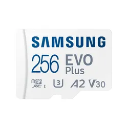 Speicherkarte Samsung micro SDXC 256GB EVO Plus + SD Adapter