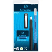 Magni Magni, Schreibstifte, Füllerset Ceod Classic schwarz mit Tintenlöscher (Schwarz, 2 x)