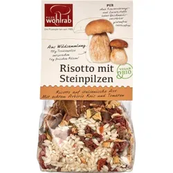 Pilze Wohlrab Risotto mit Steinpilzen bio