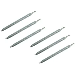 ProPlus 364636S Zelthering 30cm Metall mit Haken 6 Stück Zelt Zubehör