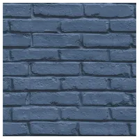 A.S. Création Steintapete 32 cm 358561 blau/braun