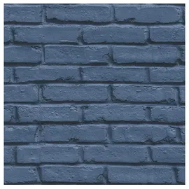 A.S. Création Steintapete 32 cm 358561 blau/braun