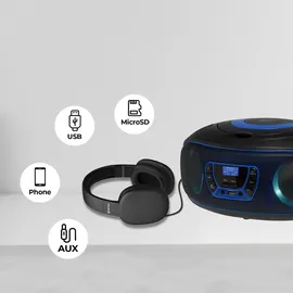 Denver TDB-212BU Blau