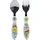 Nintendo Pokemon Kinderbesteck Set 2-teilig – Löffel & Gabel mit Motivgriffen