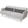 SalesFever Sofa inkl. Zierkissen«, mit Schlaffunktion, Breite 214 cm grau