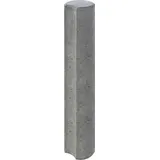 diephaus betonwerk gmbh Rundpalisade 100 x 20 cm grau