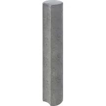 diephaus betonwerk gmbh Rundpalisade 100 x 20 cm grau