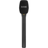 RØDE Microphones RØDE Interview Mikro Handheld-Adapter für drahtloses Mikrofon (Schwarz)