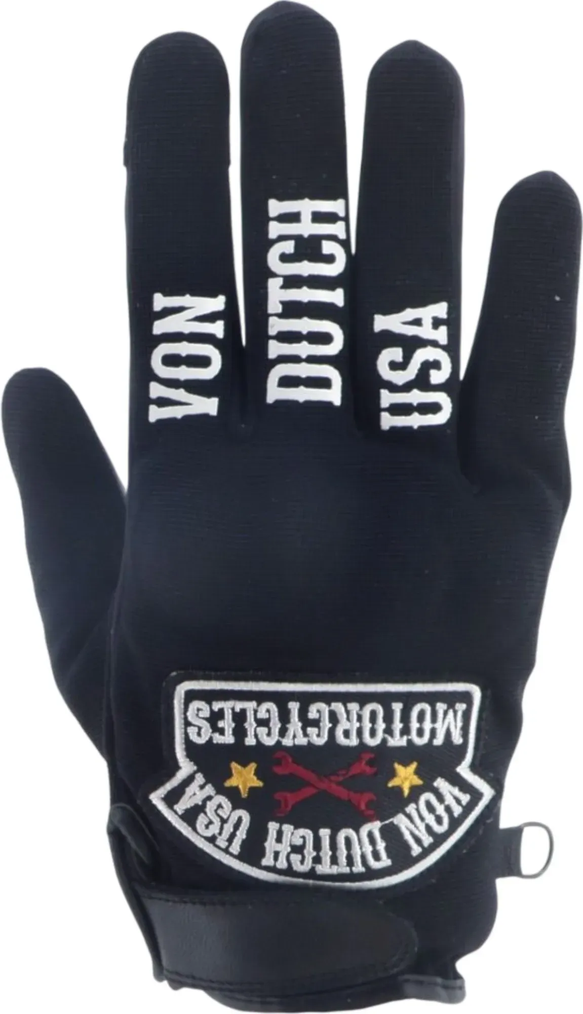 Von Dutch X Helstons Key Motorrad Handschuhe, Größe 4XL für Männer
