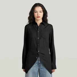 G-Star Slim Kick Long Sleeve Hemd - Schwarz - Damen - L