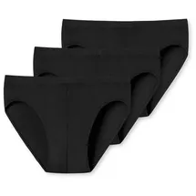 SCHIESSER Supermini Slip uncover in Schwarz)