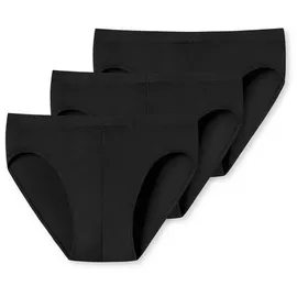 SCHIESSER Supermini Slip uncover in Schwarz)
