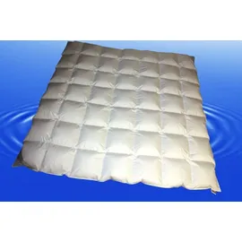 Betten Hofmann Luxus Daunenbett Daunendecke Bettdecke 8x8, 240x220 cm 100% Neue böhm. Landdaunen, leichte Ganzjahresdecke, 100% Natur