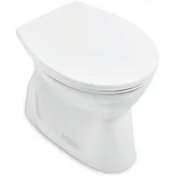 Villeroy & Boch O.novo Stand-Flachspül-WC 7619R101 36x52,5cm, spülrandlos, Abgang senkrecht, weiß