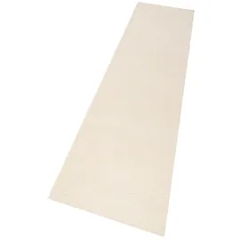 THEKO Läufer THEKO "Janne, Berber Teppich, reine Wolle, meliert, handgearbeitet" Gr. 13, beige (natur), B:90cm H:20mm L:250cm, Wolle, Teppiche, Läufer, handgetuftet, Wohnzimmer, Schlafzimmer, Flur, Teppich-Läufer, Brücke