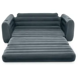 Intex Schlafcouch Futon 2-Sitzer Grau