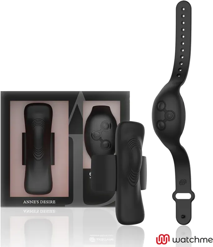ANNE'S DESIRE - PANTY PLEASURE TECNOLOG A WATCHME BLACK