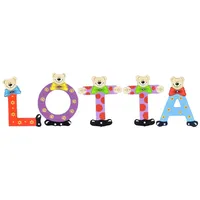 Playshoes Deko-Buchstaben "LOTTA" in bunt | Gr.: onesize