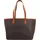 Valentino Lady Re Shopping Bag Shopper Synthetik Brown