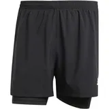 adidas Own the Run Climacool 2-in-1 Shorts Black L