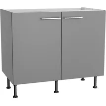 OPTIFIT Spülenschrank Mats825 100 x 58,4 x 87 cm Basaltgrau