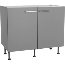 OPTIFIT Spülenschrank Mats825 100 x 58,4 x 87 cm Basaltgrau