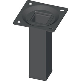 Element-System Möbelfuß schwarz RAL 9005 25x25mm H.200mm Platte ELEMENT SYSTEM