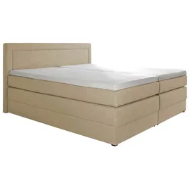 HAPO HAPO, Boxspringbett mit Bettkasten beige,