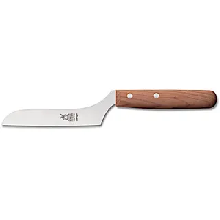Windmühlenmesser Käsemesser rostfrei Braun/Silber