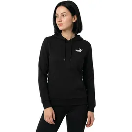 Puma Essentials+ Metallic Embroidery Fleece Hoodie Damen black M