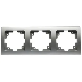 ChiliTec Rahmen 3-fach DELPHI Silber