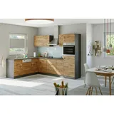 Held Küchenzeile Sorrento L-Form 210 x 270 cm graphit