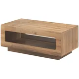 Lomadox Couchtisch Eiche Grandson Nb. Turda-83 Moderner Stil Mit Offenem Fach, B/h/t: Ca. 110/44/60 Cm