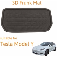 trends4cents 3D Frunk Front Kofferraummatte passend für Tesla Model Y / Performance rutschfest