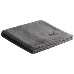 Sansibar Sylt Duschtuch Sansibar Sylt Badetuch Saunatuch Frottier-Serie „Classic“, mit hochwertiger Sansibar Säbel-Stickerei grau