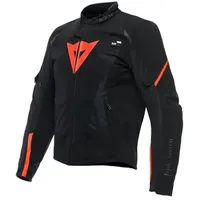 Dainese Smart Jacket LS Sport D-Air Textiljacke schwarz, 52