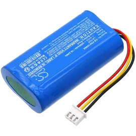 Techtek Akku 2600 mAh Blau für FrSky Horus X10/X10S/X10S Expres/X7