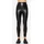 SASSYCLASSY Thermo Leggings Lederoptik Schwarz L