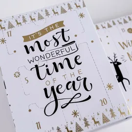 Accentra Adventskalender Winter Magic 2023 3452453IT Weiß