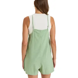 Roxy Overall "Lavender Haze", Damen, Gr. XL, US-Größen, grün, 60% Baumwolle, 40% Viskose, Overalls