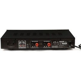 liston12 Hifi Receiver Bluetooth USB SD MP3 Verstärker Fernbedienung 2x Mikrofoneingang FM Radiotuner