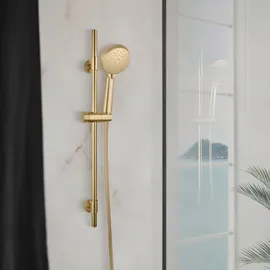 Wenko Young luxuriöses Duschset Gold 66 cm