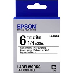 Epson Beschriftungsband LK-2WBN
