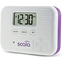 SCALA Pillenbox Timer 6 Fach, 5 Alarmzeiten 1 St.