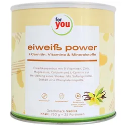 For You Eiweiss Power Vanille