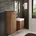 Halbhochschrank 40 x 106 5 x 35 cm Eiche Kaschmir