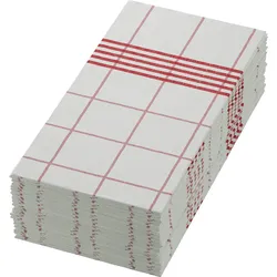Duni Dunisoft®-Serviette 48 x 48 cm Towel Napkin Red, 360 Stk/Krt (6 x 60 Stk)